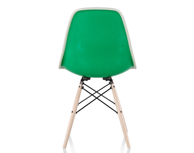 ハーマンミラー(Herman Miller) Eames Upholstered Molded Fiberglass Side Chair Dowel Baseのメイン写真