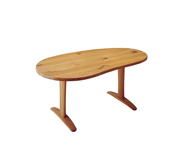 HIDA（飛騨産業株式会社） 豆形テーブルの写真
