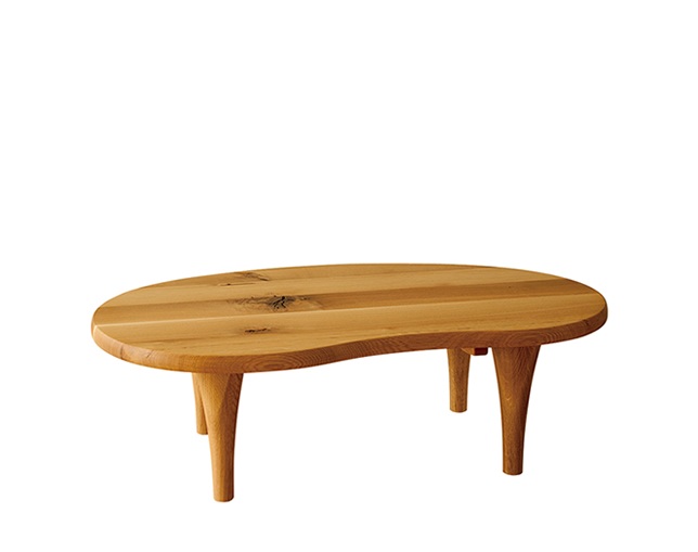 HIDA（飛騨産業株式会社） 豆形リビングテーブルの写真