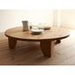 広松木工 ガラ サークルテーブルの写真
