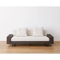 a.flat KEI low sofa (rattan)の写真