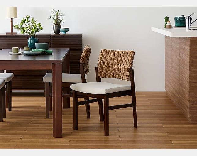 a.flat(エーフラット) ROKU dining chair (hyacinth)の写真