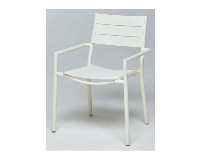 マイオリ(MAIORI) NC armchair in aluminumのメイン写真