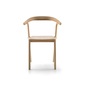 ALKI Chair wooden seat / fabric / leatherの写真
