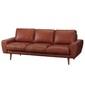 unico MOLN leather sofa 3 seaterの写真