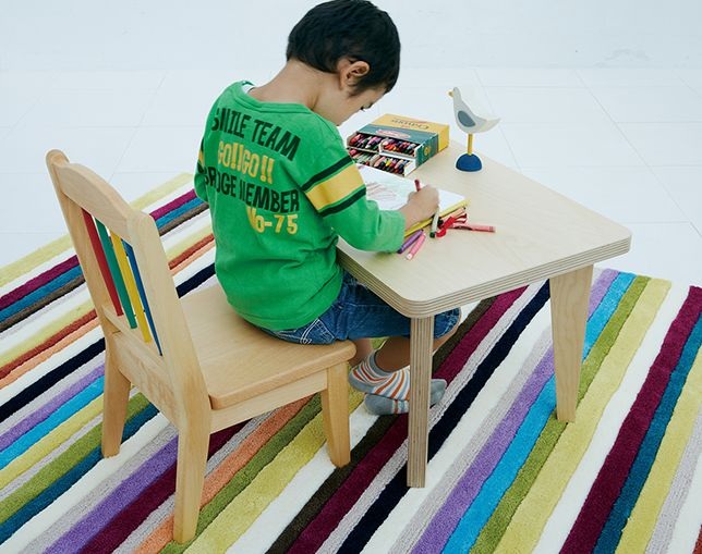 BAOBAB LAND(バオバブランド) Kids-Table paper wood(正方形)の写真