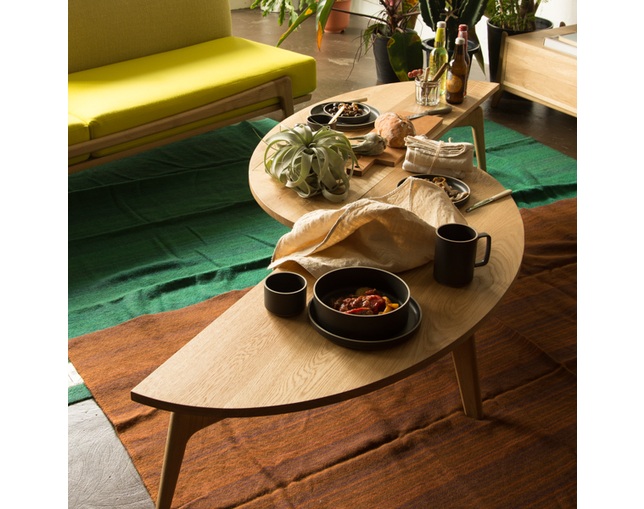 グリニッチ(greeniche) Luu table wood top.の写真