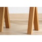 CLASKA HOIM Wood Brace Low Tableの写真