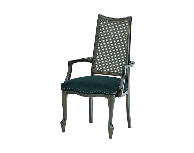 マルニ木工(maruni) ベルサイユ（背：籐張り）　チェア（肘付き）の写真