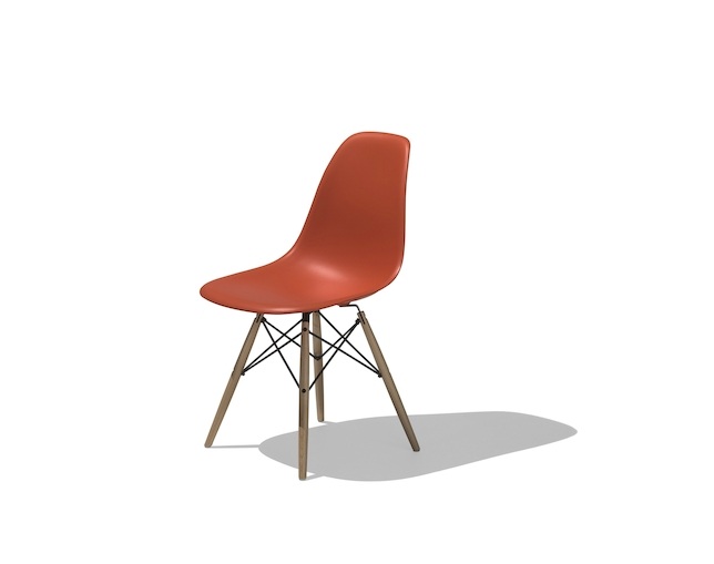 ハーマンミラー(Herman Miller) Eames Shell Chair Side Chair ダウェルベースの写真
