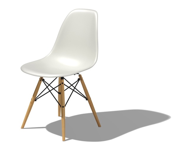 ハーマンミラー(Herman Miller) Eames Shell Chair Side Chair ダウェルベースの写真