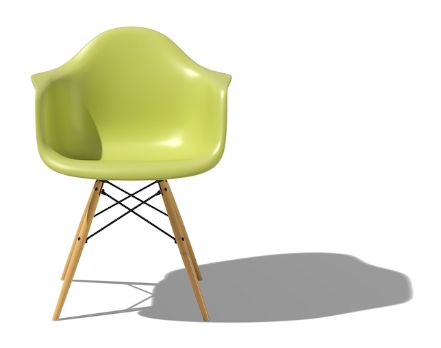 ハーマンミラー(Herman Miller) Eames Shell Chair Armchair ダウェルベースの写真