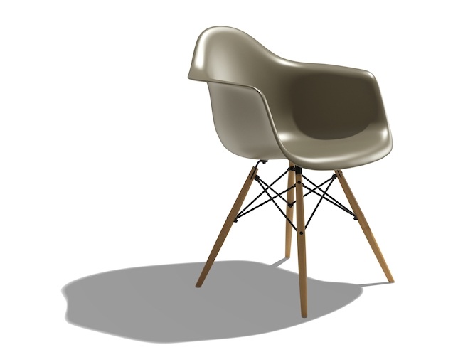 ハーマンミラー(Herman Miller) Eames Shell Chair Armchair ダウェルベースの写真