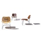 Herman Miller Eames Molded Plywood Lounge Chair メタルレッグの写真