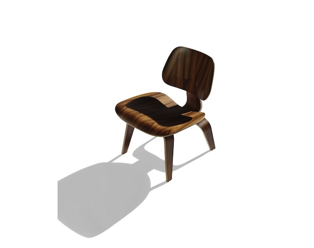 ハーマンミラー(Herman Miller) Eames Molded Plywood Lounge Chair ウッドレッグの写真