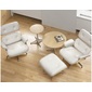 Herman Miller Eames Lounge Chair ホワイトモデルの写真