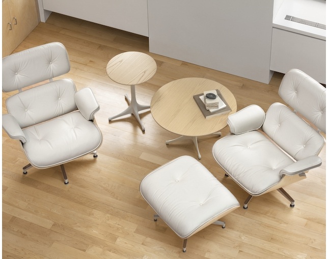 ハーマンミラー(Herman Miller) Eames Lounge Chair ホワイトモデルの写真