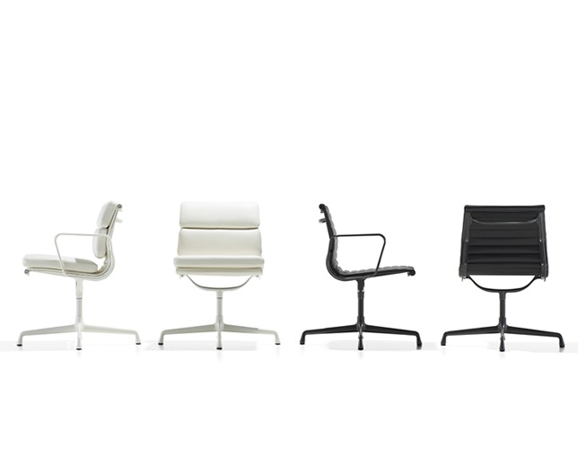ハーマンミラー(Herman Miller) Eames Soft Pad Group Side Chair 4本脚タイプのメイン写真
