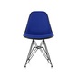 Herman Miller Eames Upholstered Molded Fiberglass Side Chair Wire Baseの写真
