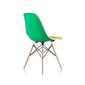 Herman Miller Eames Upholstered Molded Fiberglass Side Chair Dowel Baseの写真