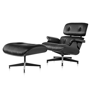 Eames Lounge Chair and Ottoman ホワイトモデル(イームズラウンジ