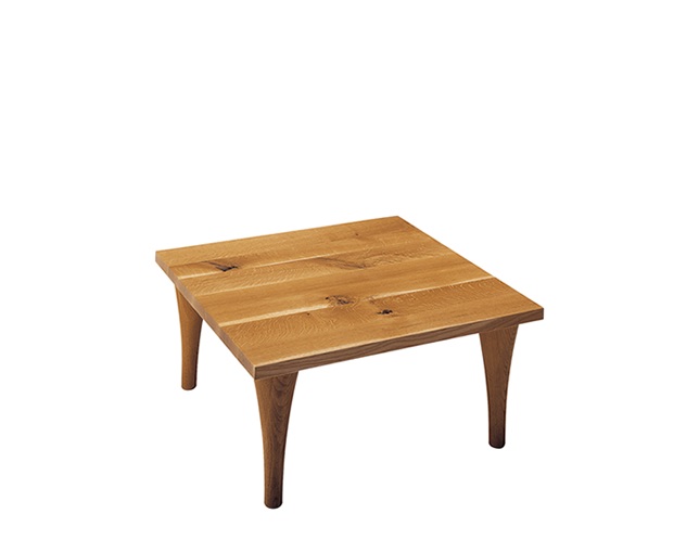 HIDA（飛騨産業株式会社） 正方形コーナーテーブルの写真