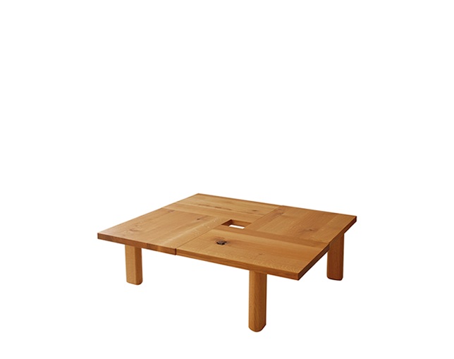 HIDA（飛騨産業株式会社） 正方形フロアテーブルのメイン写真