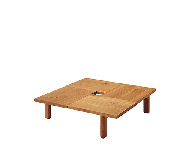 HIDA（飛騨産業株式会社） 正方形フロアテーブルの写真