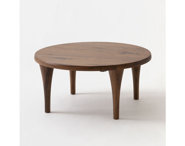 HIDA（飛騨産業株式会社） 円形リビングテーブルの写真