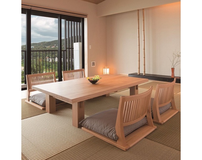 柏木工(KASHIWA) 脚板付座椅子の写真