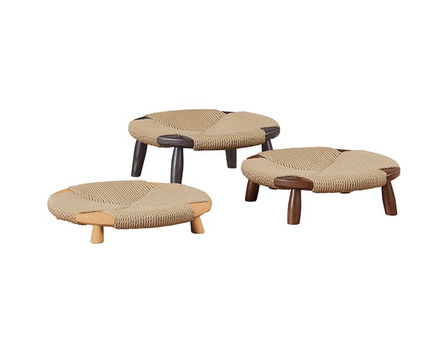 柏木工(KASHIWA) ペーパーコード座椅子の写真