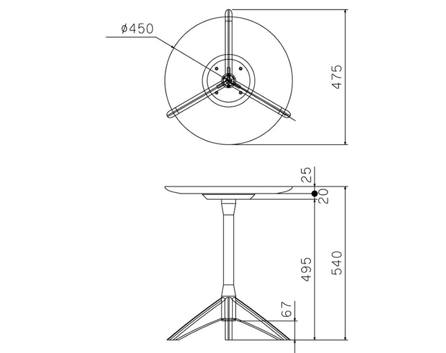 柏木工(KASHIWA) サイドテーブルの写真