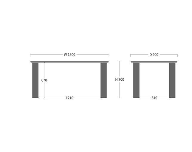 シラカワ(shirakawa) ダイニングテーブルの写真