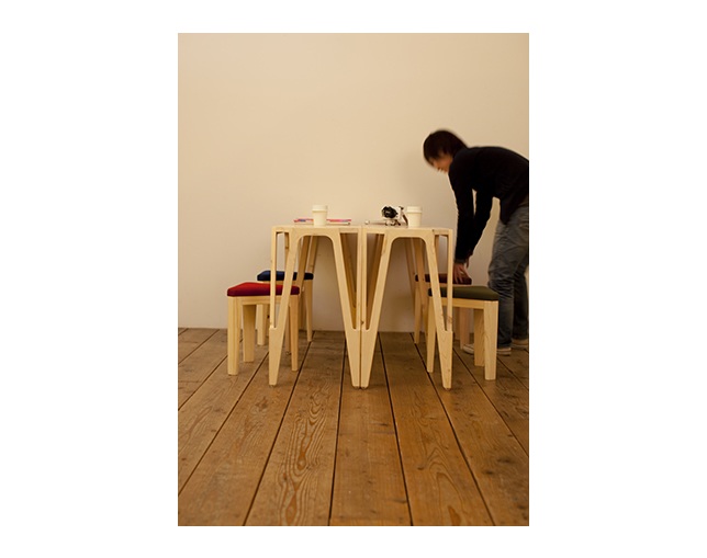 ナカヤマ木工 kamona Sodent stoolのメイン写真