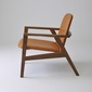 karf Ann Lounge chair / Walnutの写真