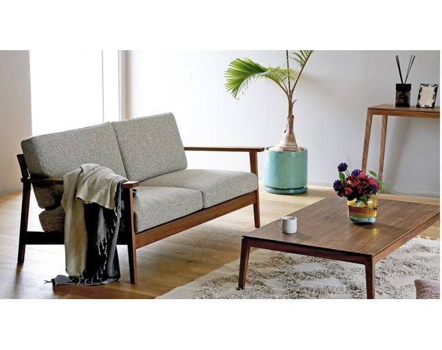 高野木工(TAKANO MOKKOU/タカノ モッコウ) 2.5人掛けソファの写真