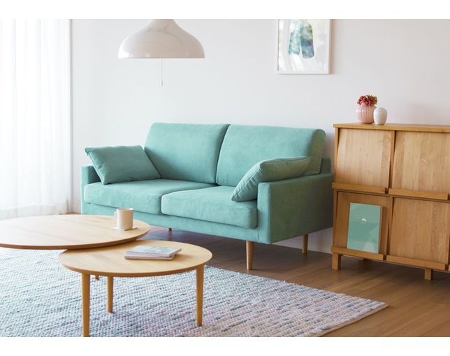 高野木工(TAKANO MOKKOU/タカノ モッコウ) 2.5人掛けソファの写真