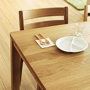greeniche カフェテーブル (oak) w800×d600.(グリニッチカフェ