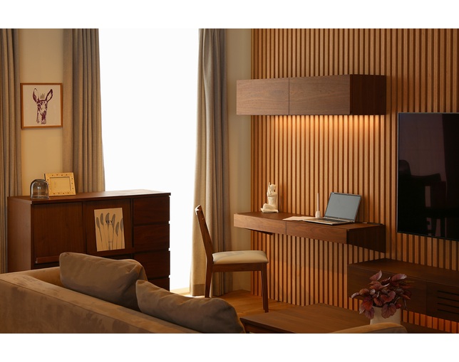 高野木工(TAKANO MOKKOU/タカノ モッコウ) 壁掛けデスクの写真