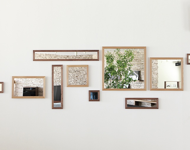 ヒラシマ(HIRASHIMA) Wall Mirrorの写真