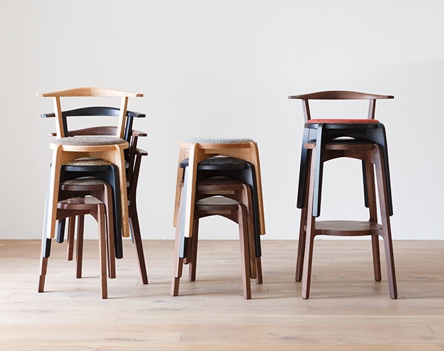 ヒラシマ(HIRASHIMA) Counter Chairの写真