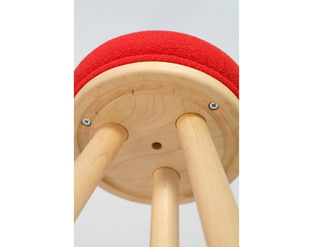 コサイン(cosine) 赤い帽子のキッチンスツールのメイン写真