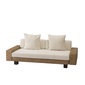 a.flat KEI low sofa (hyacinth) 2.5Pの写真