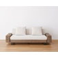 a.flat KEI low sofa (hyacinth)の写真