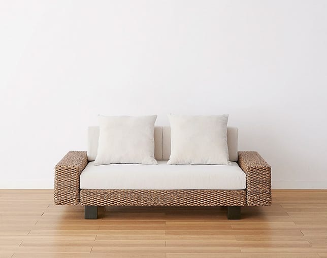 a.flat(エーフラット) KEI low sofa (hyacinth)の写真
