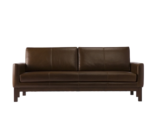 a.flat(エーフラット) Leather sofa v02 2.5Pの写真