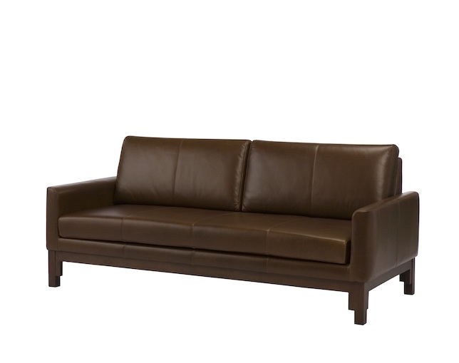 a.flat(エーフラット) Leather sofa v02 2.5Pの写真