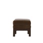 a.flat Leather sofa v02 ottomanの写真