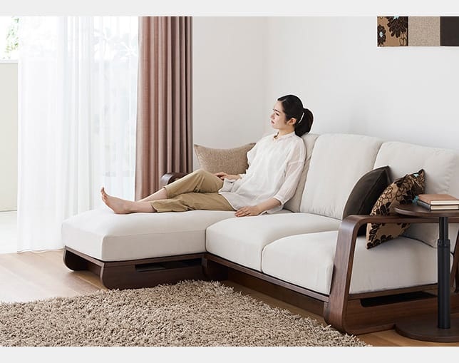 a.flat(エーフラット) TEN high back sofa v01 couch setの写真