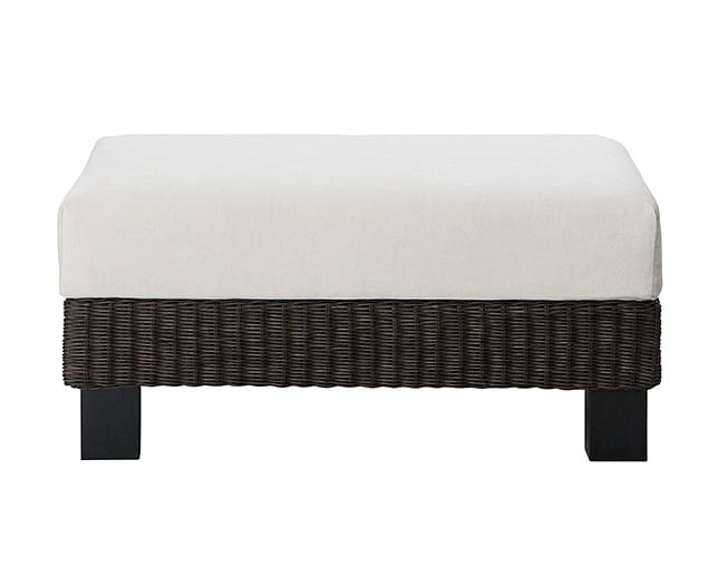 a.flat(エーフラット) SHIN sofa ottoman (rattan)の写真